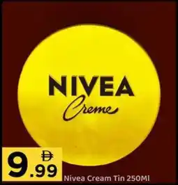 GATE Nivea Cream Tin offer