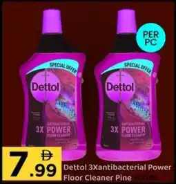 GATE Dettol 3 x antibacterial Power Floor Cleaner Pine offer