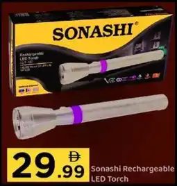 GATE Sonashi Rechargeable LED Torch offer