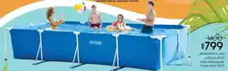 Lulu Hypermarket Intex Rectangular Frame Pool 28273 offer