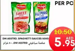 Metro Discount Center DM Asstrd. Spaghetti Sauces offer