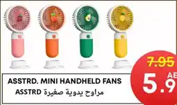 Metro Discount Center Asstrd. mini handheld fans offer