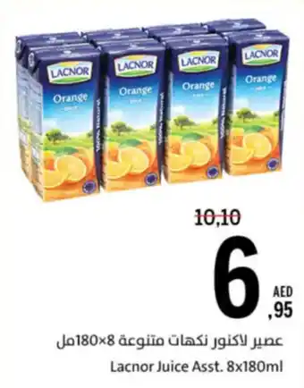Sharjah Co-op Lacnor Juice Asst. offer