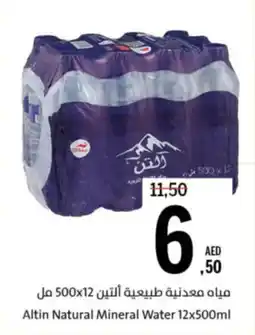 Sharjah Co-op Altin Natural Mineral Water offer