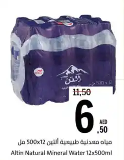Sharjah Co-op Altin Natural Mineral Water offer