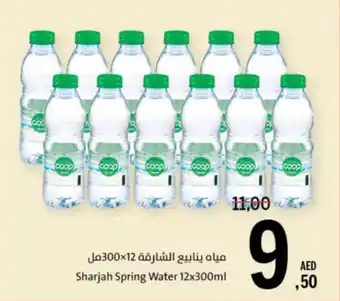 Sharjah Co-op Sharjah Spring Water offer