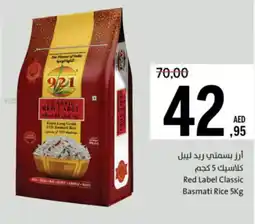 Sharjah Co-op Red Label Classic Basmati Rice offer