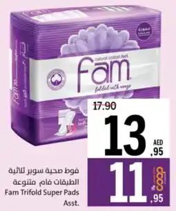 Sharjah Co-op Fam Trifold Super Pads Asst offer