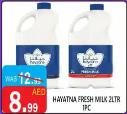 United Hypermarket Hayatna fresh milk offer