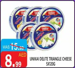 United Hypermarket Unikai delite triangle cheese offer