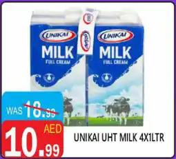 United Hypermarket Unikai uht milk offer