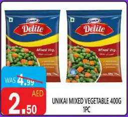United Hypermarket Unikai mixed vegetable offer