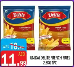 United Hypermarket Unikai delite french fries offer
