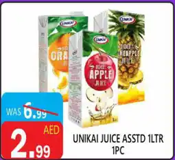 United Hypermarket Unikai juice asstd offer