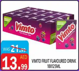 United Hypermarket Vimto fruit flavoured drink offer