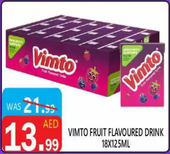 United Hypermarket Vimto fruit flavoured drink offer