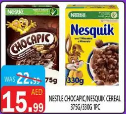 United Hypermarket Nestle chocapic/nesquik cereal offer