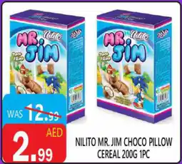 United Hypermarket Nilito mr. jim choco pillow cereal offer