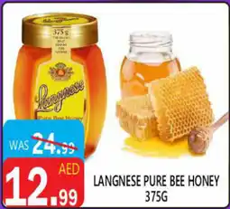 United Hypermarket Langnese pure bee honey offer