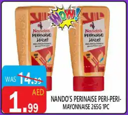 United Hypermarket Nando's perinaise peri-peri- mayonnaise offer
