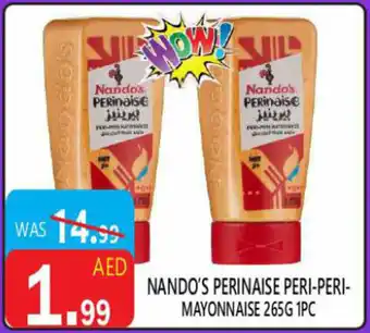 United Hypermarket Nando's perinaise peri-peri- mayonnaise offer