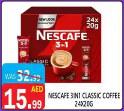 United Hypermarket Nescafe 3in1 classic coffee offer