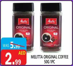 United Hypermarket Melitta original coffee offer