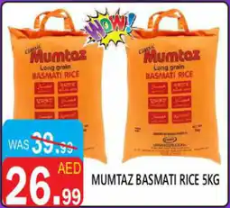 United Hypermarket Mumtaz basmati rice offer