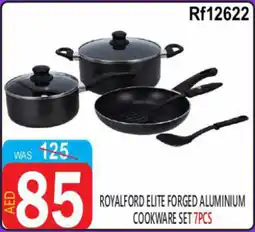 United Hypermarket Royalford elite forged aluminium cookware set offer