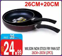 United Hypermarket Wilson non stick fry pan set offer