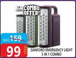 United Hypermarket Sanford emergency light 3 in 1 combo offer