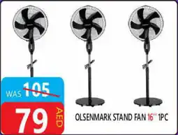 United Hypermarket Olsenmark stand fan offer