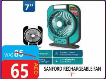 United Hypermarket Sanford rechargeable fan offer