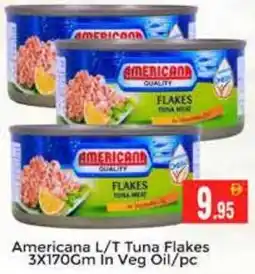 Pasons Americana L/T Tuna Flakes In Veg Oils offer