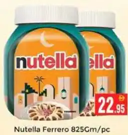 Pasons Nutella Ferrero offer