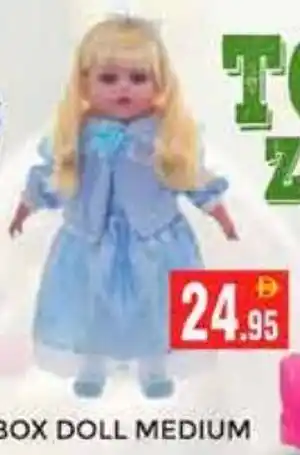 Pasons Box Doll Medium offer