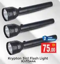 Pasons Krypton 3-in-1 Flash Light Knfl5444 offer