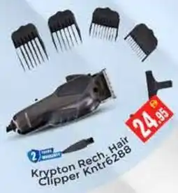 Pasons Krypton Rech. Hair Clipper Kntr6288 offer