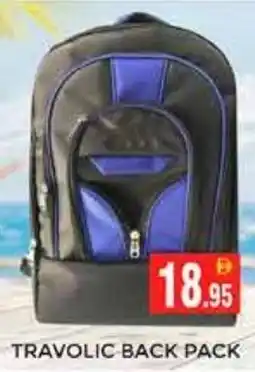 Pasons Travolic Back Pack offer
