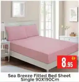 Pasons Sea Breeze Fitted Bed Sheet Single offer