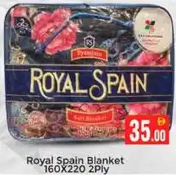 Pasons Royal Spain Blanket offer