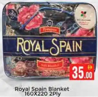 Pasons Royal Spain Blanket offer