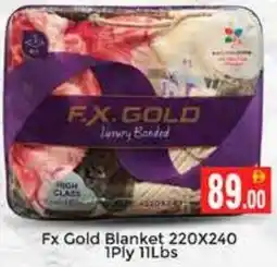 Pasons Fx Gold Blanket offer