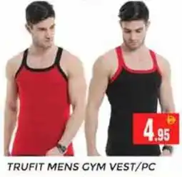 Pasons Trufit mens gym vest offer