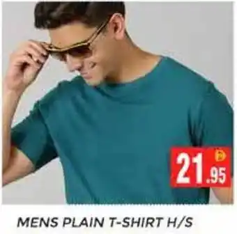 Pasons Mens plain T-shirt H/S offer