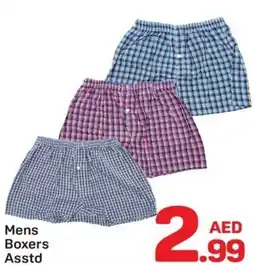 Day To Day Mens Boxers Asstd offer