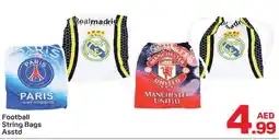 Day To Day Football String Bags Asstd offer