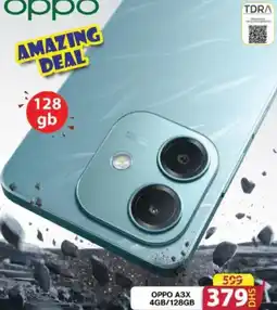 Grand Mall Sharjah OPPO A3X 4GB/128GB offer