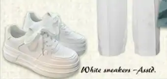 Safari Hypermarket White sneakers offer