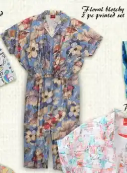 Safari Hypermarket Floral blotchy printed offer